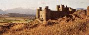 unknow artist Harlech Castle oil painting on canvas